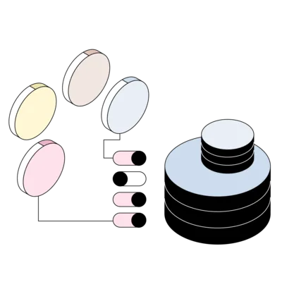TCL-Platform illustratie connectoren